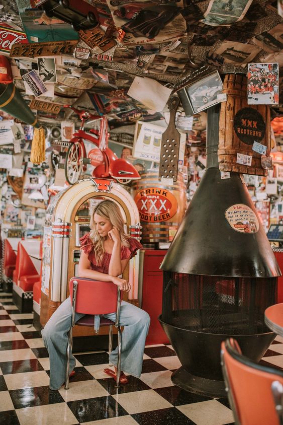 Triple XXX Burgers & Rootbeer, Issaquah, Wa | Restaurants you have to try! | Burgers and Fries | All White Flowers Blog | Soda Shop Sally | By Lauren Parker | Shop the look | Like to Know It | Anthropologie and Nordstrom | Old school diners and dives