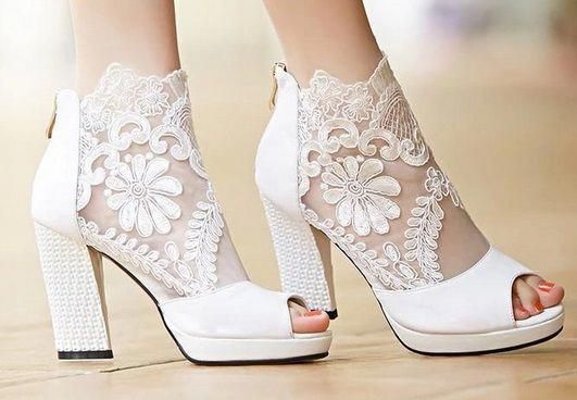 30 Chaussures De Mariage Weddingshoes Wedge Wedding Shoes Country Shoes Boots Blue Wedding Shoes