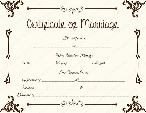 Fake Blank Marriage Certificate Template - printable birth certificate template Fake Blank Marriage Certificate Template - printable birth certificate template