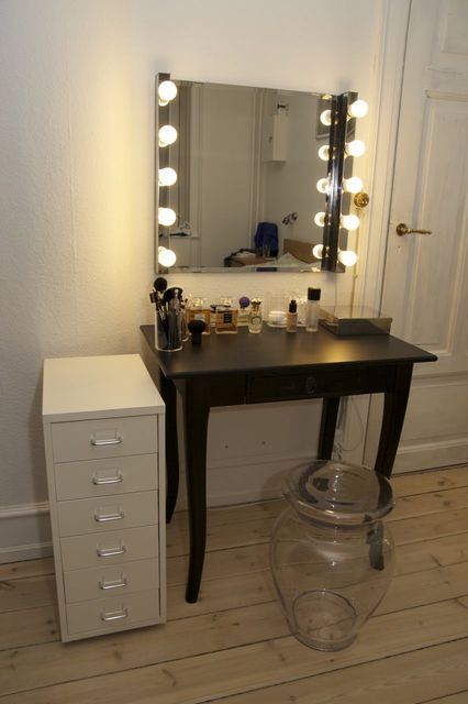 Pin On Beauty The Products I Love Pin On Beauty The Products I Love, Vanity Desk With Mirror Lights Ikea