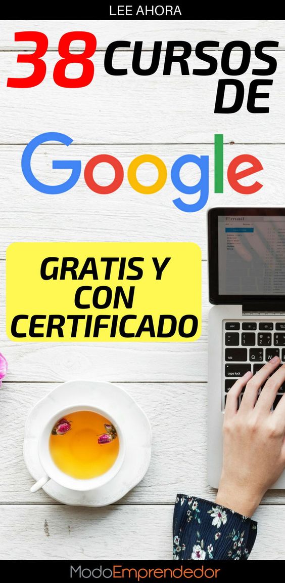 Sin importar en qué área te desempeñes es importante que conozcas del mundo digital. Por esta razón te compartimos estos 38 cursos de google que puedes tomar gratis y que además, te entregan un certificado.