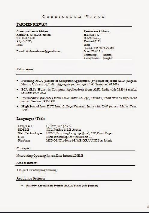 format of resume in pdf Sample Template Example ofExcellent CV - vb sql programmer sample resume format of resume in pdf Sample Template Example ofExcellent CV - vb sql programmer sample resume