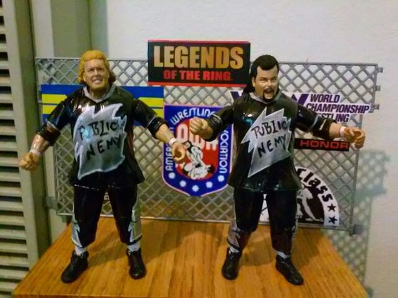 8 IWGP NJPW Custom Wrestling Figure Belts Action figure not included
