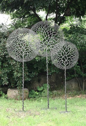 Easy Diy Garden Art Ideas 200 Sculptures Lawn Metal Garden Art Sculptures, Metal Garden Art Projects