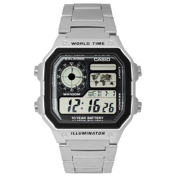 Vẻ ngoài mạnh mẽ của Casio AE-1200WHD-1AVDF