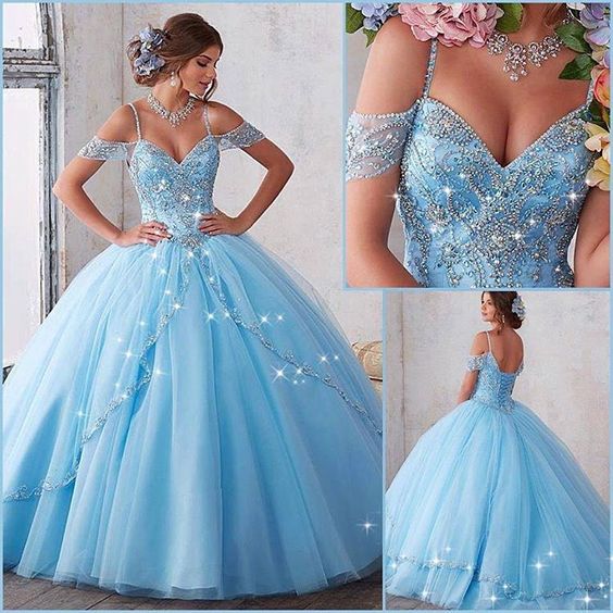 Vestido de quinceañera ermoso