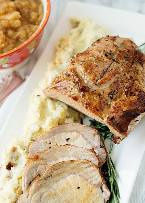 Garlic and Rosemary Pork Loin