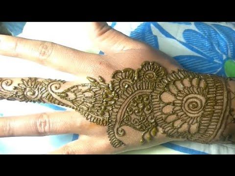 تعليم النقش خطوة خطوة للمبتدئات تعليم نقش الحناء للمبتدئات Henna Designs Hand Henna Henna Hand Tattoo