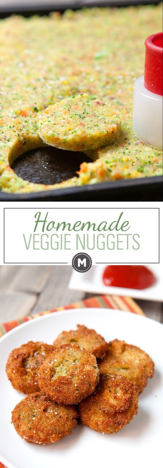Crispy Homemade Veggie Nuggets