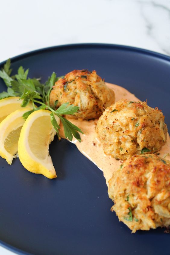 Maryland-Style Crab Cakes with Remoulade Sauce - The Daily Speshyl