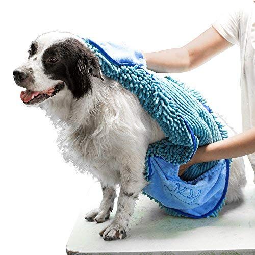 Amazon Com Tuff Pupper Large Dog Shammy Towel Ultra Absorbent