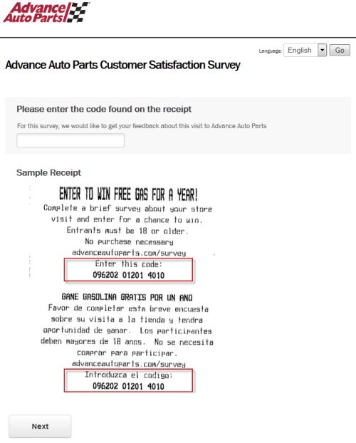 Advance Auto Parts Customer Satisfaction Survey, www - satisfaction survey Advance Auto Parts Customer Satisfaction Survey, www - satisfaction survey