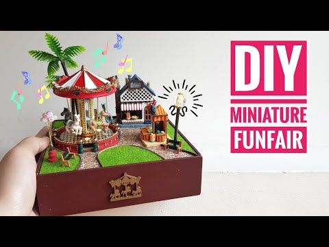 Diy Miniature Funfair Music Box With Lights Carousel Happy Garden Youtube Diy Music Box Miniature Christmas Diy Crafts Diy Miniature Funfair Music Box With Lights Carousel Happy Garden Youtube Diy Music Box Miniature Christmas Diy Crafts
