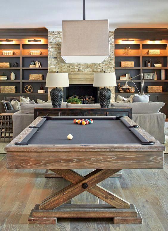 Man Cave Basement Creative Mancavebasementhunting Mancavebasementhilarious Mancavebasementrustic Pool Table Room Game Room Basement Room Envy