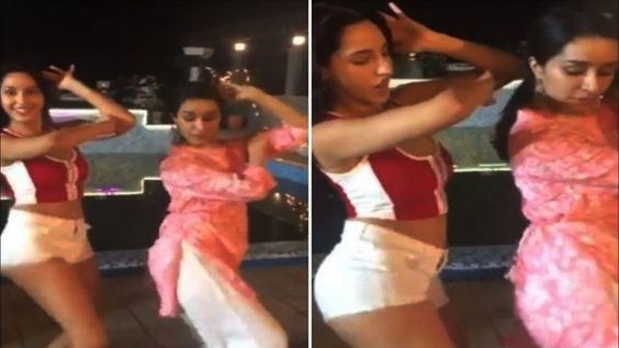 How Bollywood Actoress Shraddha Kapoor learns step of \'Dilbar\' song from...