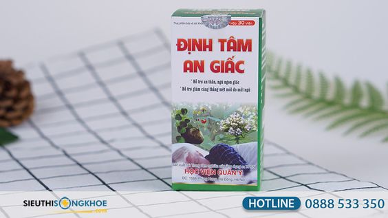 Định Tâm An Giấc CHÍNH HÃNG {350.000Đ} Dành Cho Người Mất Ngủ