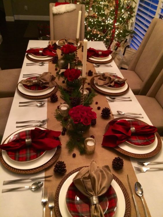 28 Ideias de decoração para ceia de Natal