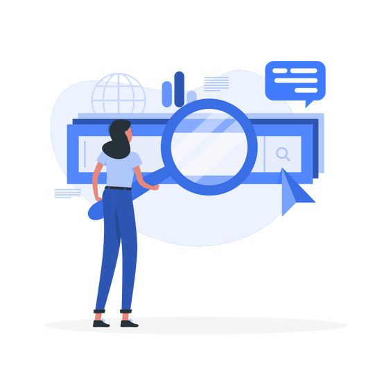 Search engines Customizable Flat Illustrations | Rafiki Style