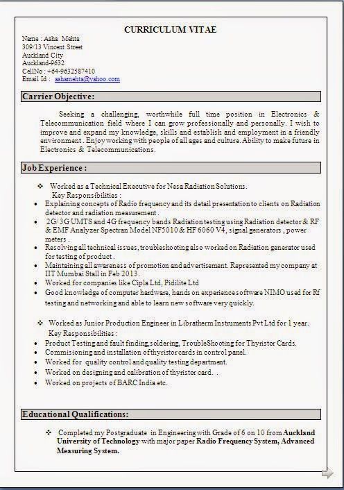 Telecommunication Engineer Sample Resume Gorgeous Example Resume Sample Template Example Ofexcellent Curriculum Vitae . Telecommunication Engineer Sample Resume Delectable Example Resume Sample Template Example Ofexcellent Curriculum Vitae .