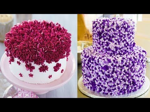 Amazing Cake Decorating Techniques Compilation 2018 Cake Style Most Satisfying Cake Video Youtube Cakedecoratingte Cake Dessert Decoration Cake Decorating