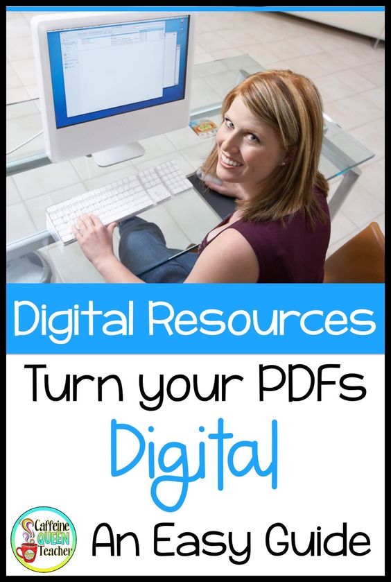 Turning a worksheet or PDF into a digital resource for students is easy with this step-by-step approach. Learn to make a Google Slide from a student worksheet or printable. Even if you are not tech savvy, you can easily convert your pdfs to digital resources using one of these methods.