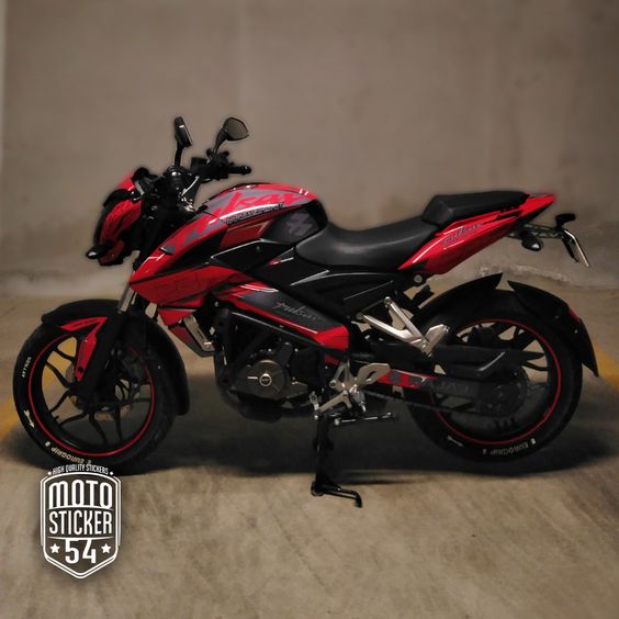 Bajaj Pulsar NS200 Naked Sport Design Sticker Kit