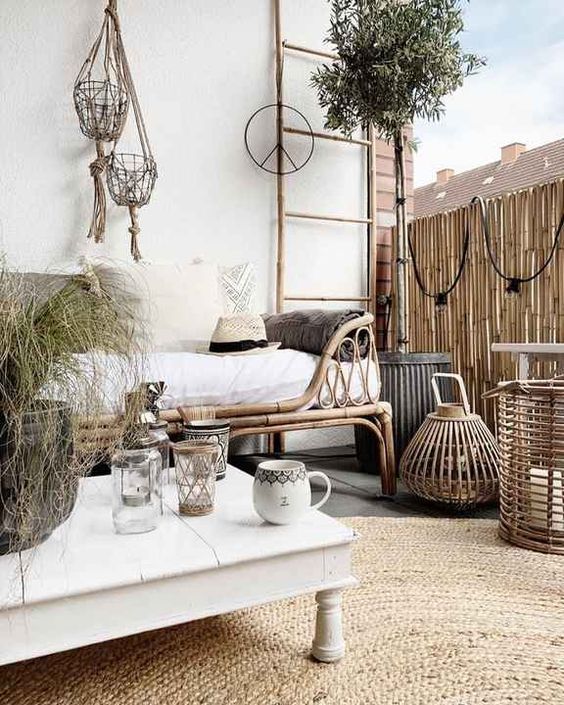 terrasse de balcon style boheme terrasse de balcon style boheme