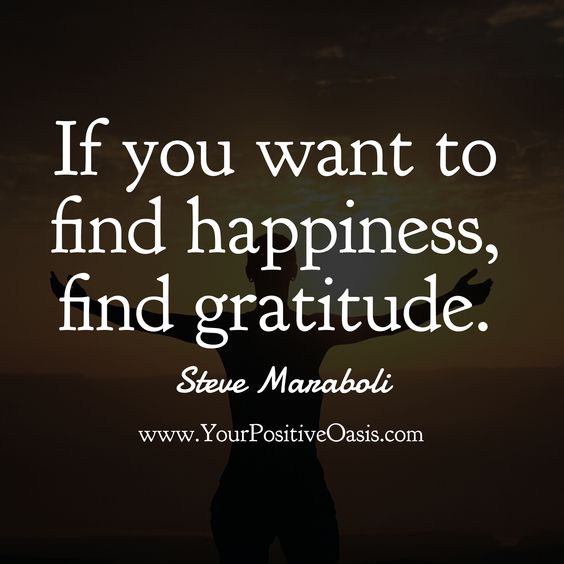 Find Gratitude