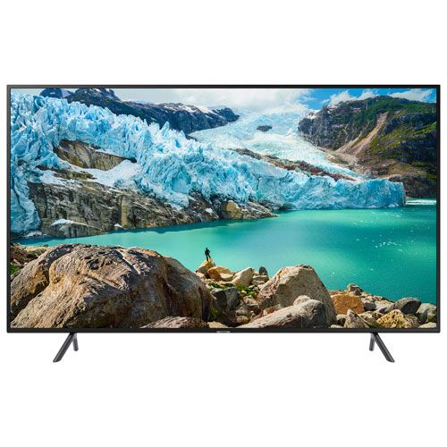 Samsung 43 4k Uhd Hdr Led Tizen Smart Tv Un43ru7100fxzc Best Buy Canada Smart Tv Samsung Uhd Uhd Tv