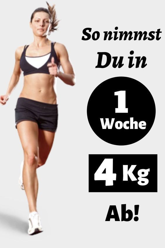 Wie man in einer Woche Laufen Gewicht verliert