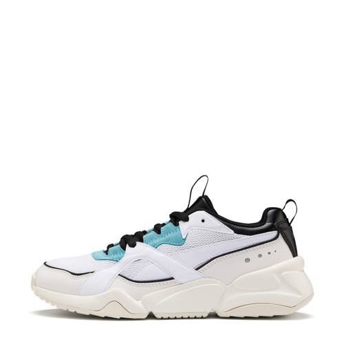 Puma Nova 2 sneakers wit/lichtblauw/zwart | Sneaker ... Puma Nova 2 sneakers wit/lichtblauw/zwart | Sneaker ...