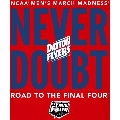 dayton flyers 2014 ncaa march madness never doubt t shirt red ud ud flyers