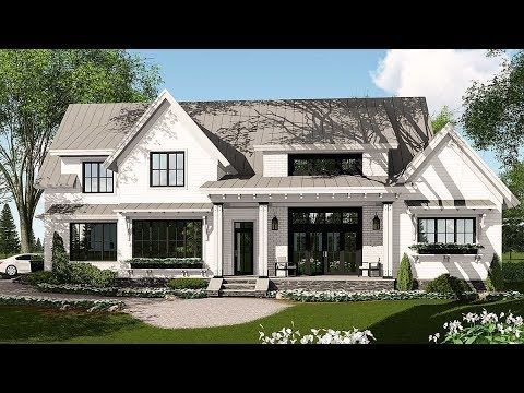 Plan 14662rk Modern Farmhouse Rich With Features Plan 14662rk Modern Farmhouse