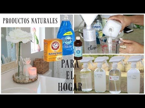 15+ Productos de limpieza caseros en el hogar ideas 