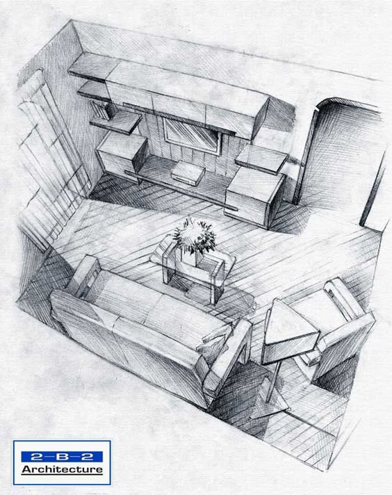 Simple Architecture Design Drawing interior sketch using simple pencil lines to show shading. this Simple Architecture Design Drawing interior sketch using simple pencil lines to show shading. this