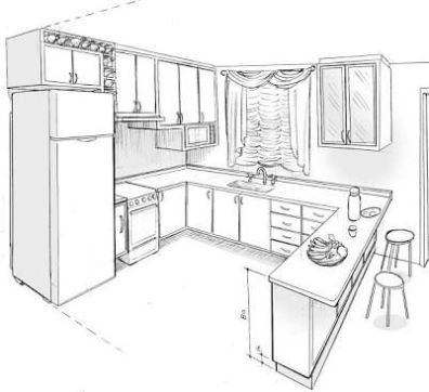 50 Interior Drawing Ideas Kitchen Layout Plans Design 50 Interior Drawing Ideas Kitchen