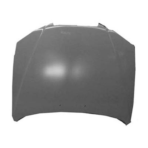 Hood Panel (HY1230121V) by Replacement. Whether your hood suffered damage in a front end collision, at the leading edge from airborne road debris, or on the surface from falling objects like hail or tree limbs, look no further than high grade Replacemenet restoration hoods. They are identical to original equipment (OE) for much less than the OE price. With Replacemenet your vehicle will look like new and you\'ll still have cash in your pocket.