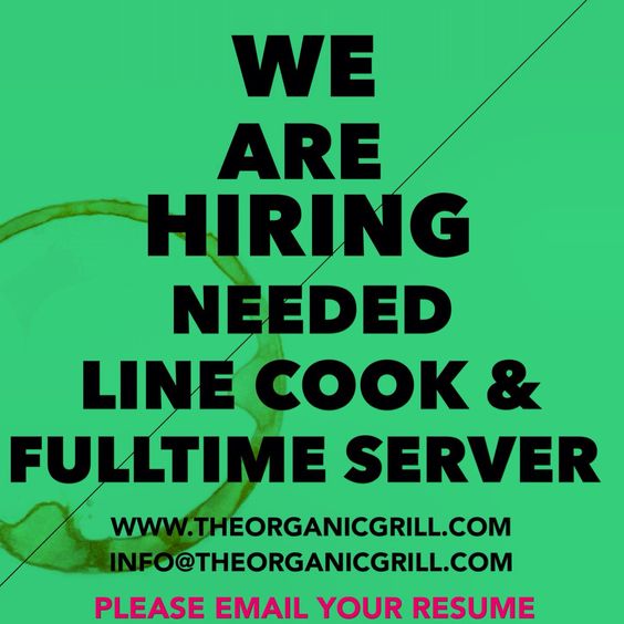 Please contact julia at 212-477-7177 we are hiring asap delivery - resume for a cook Please contact julia at 212-477-7177 we are hiring asap delivery - resume for a cook