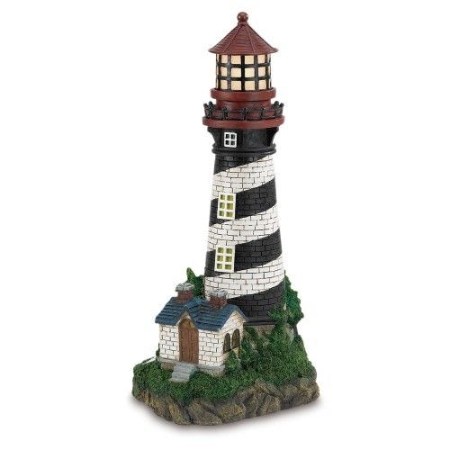 Solar Powered Lighthouse Garden Outdoor Statues - Solar Powered Lighthouse Garden Ornament Solar Powered Lighthouse Garden Outdoor Statues - Solar Powered Lighthouse Garden Ornament