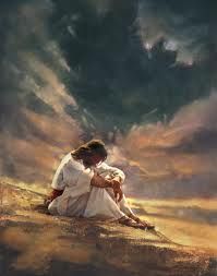 Jesus - I like this image because we cannot see His face. We will not know what He truly looks like until we die.