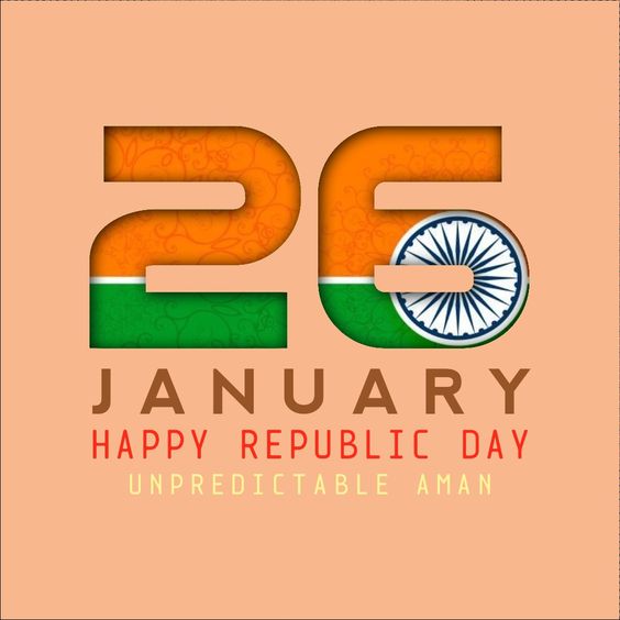 Indian republic day, Indian flag, 26 January republic day