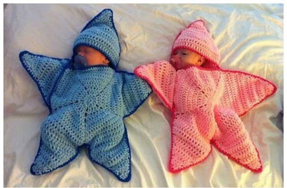 Clever Crochet Star Onesies Keep Babies Cute And Cozy