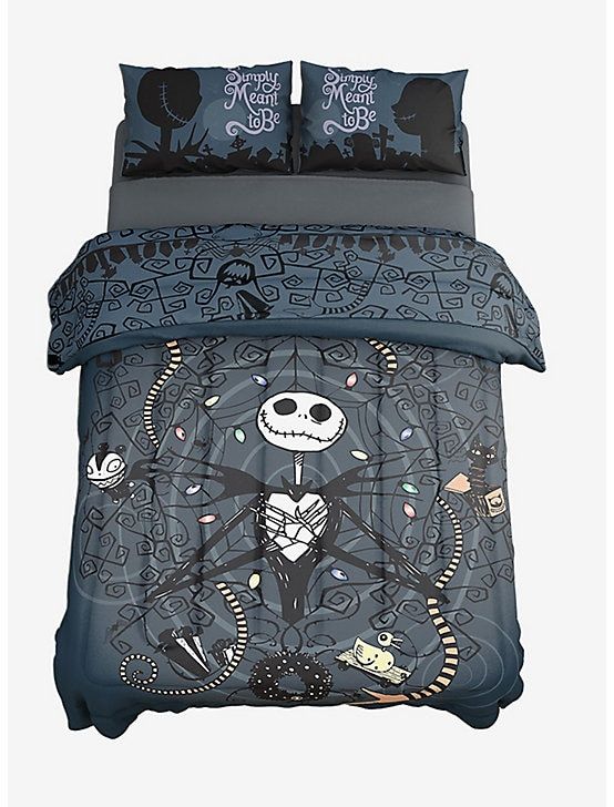 Nightmare Before Christmas Comforter Set Shop Here Https Amzn To 33dqrmv Nightmare Before Christmas Bedding Christmas Bedding Christmas Bedroom