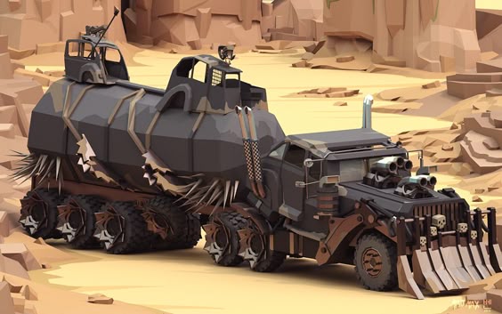 Mad Max Car close up