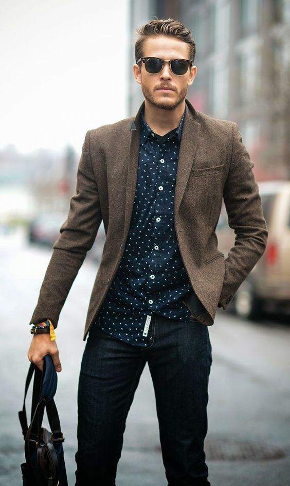 Pin By Rafael Alcoya On Erkek Giyim In 2020 Smart Casual Menswear Mens Fashion Blazer Preppy Mens Fashion