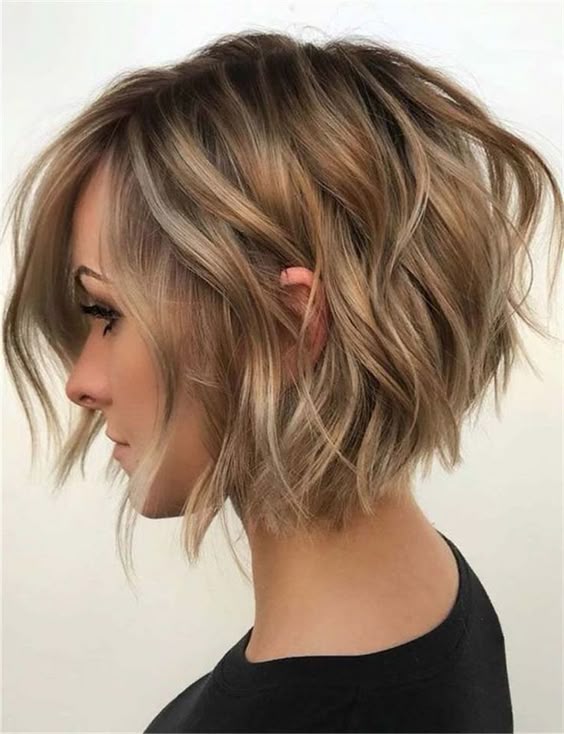 short inverted bob