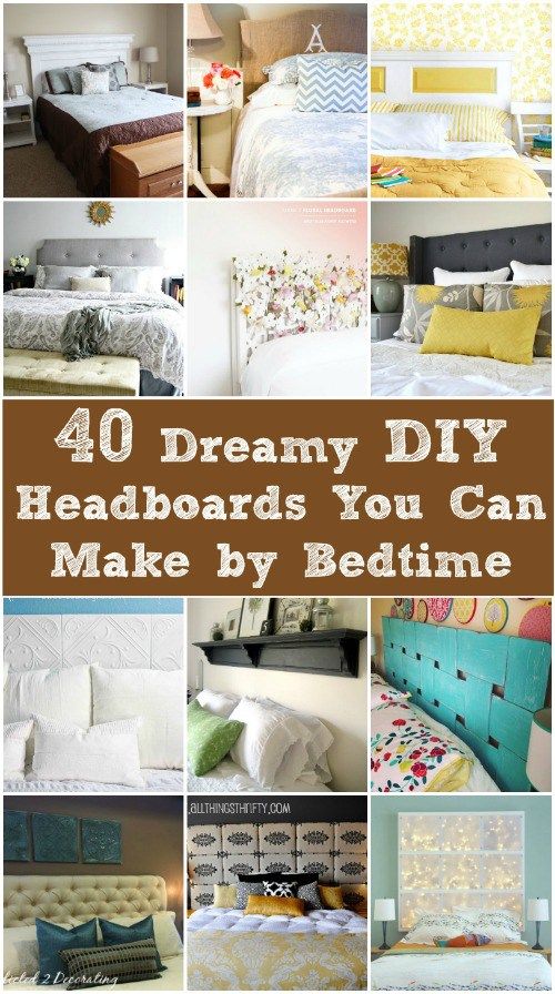 20 Ideas For Making Your Own Headboard Decoracao Quarto E Sala
