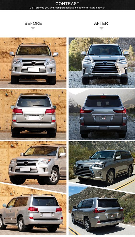 difference between the previous Old LEXUS 570 and the new one LEXUS 570 Model