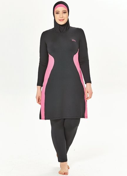 Likrali 0138 Buyuk Beden Tesettur Mayo Moda Stilleri Battal Boy Mayolar