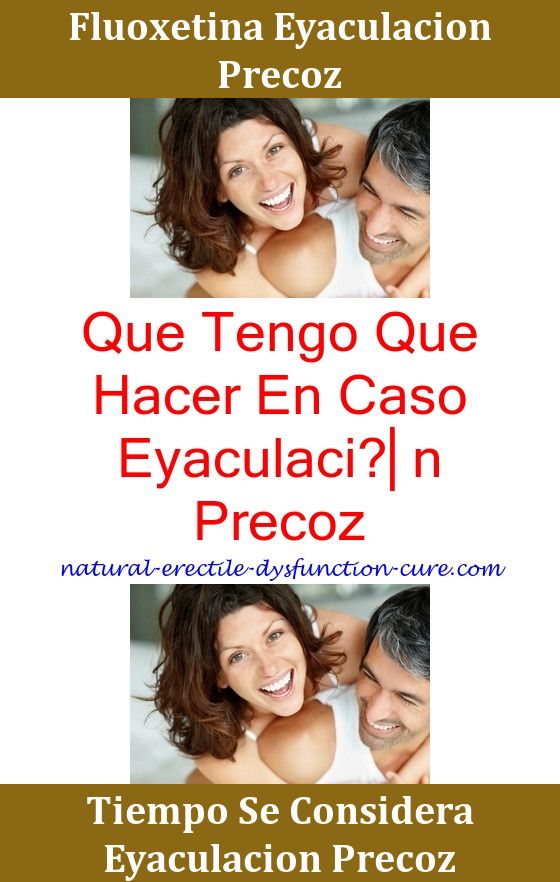 Remedios para no ser precoz